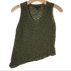 Eileen Fisher Asymmetrical Knit Vest